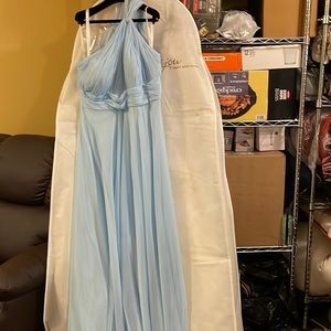 Azazie Charlize Bridesmaid Dress in Sky Blue